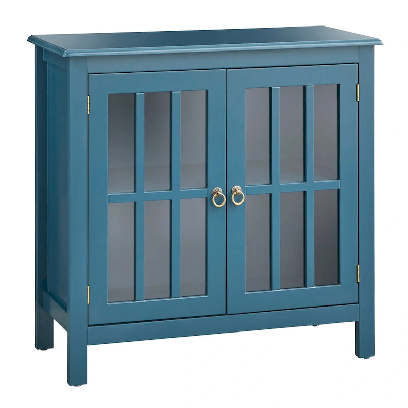 Portland 2-Door Glass Cabinet