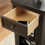 Emma Transitional 18-inch Solid Wood 1-Drawer Side Table by
