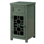 Emma Transitional 18-inch Solid Wood 1-Drawer Side Table by