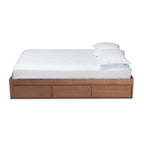Wren Modern and Contemporary 3-Drawer Platform Storage Bed Frame