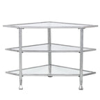 Jensen Metal Corner Media TV Stand for TV's up to 33.25