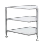 Jensen Metal Corner Media TV Stand for TV's up to 33.25