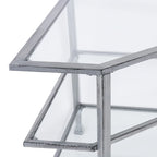 Jensen Metal Corner Media TV Stand for TV's up to 33.25