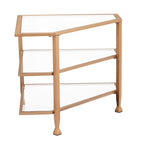 Jensen Metal Corner Media TV Stand for TV's up to 33.25