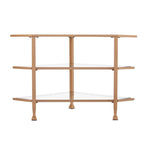 Jensen Metal Corner Media TV Stand for TV's up to 33.25