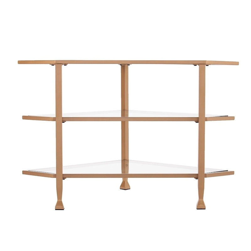 Jensen Metal Corner Media TV Stand for TV's up to 33.25