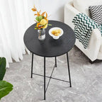 Taomika, Bistro Pub Table Round Dining Table-Brown/Black/Coffee/Maple Color-Four Colors