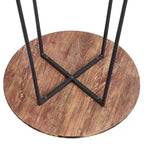 Taomika, Bistro Pub Table Round Dining Table-Brown/Black/Coffee/Maple Color-Four Colors