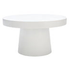 Berenice Paper Mache Round Coffee Table - 31.6 W x 31.6 L x 17.8 H - 32Wx32Dx18H