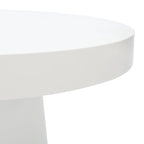 Berenice Paper Mache Round Coffee Table - 31.6 W x 31.6 L x 17.8 H - 32Wx32Dx18H