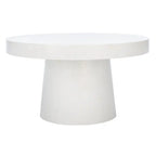 Berenice Paper Mache Round Coffee Table - 31.6 W x 31.6 L x 17.8 H - 32Wx32Dx18H