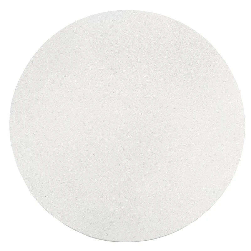 Berenice Paper Mache Round Coffee Table - 31.6 W x 31.6 L x 17.8 H - 32Wx32Dx18H