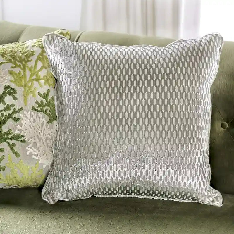 Olie Transitional Green Solid Wood Padded Loveseat by