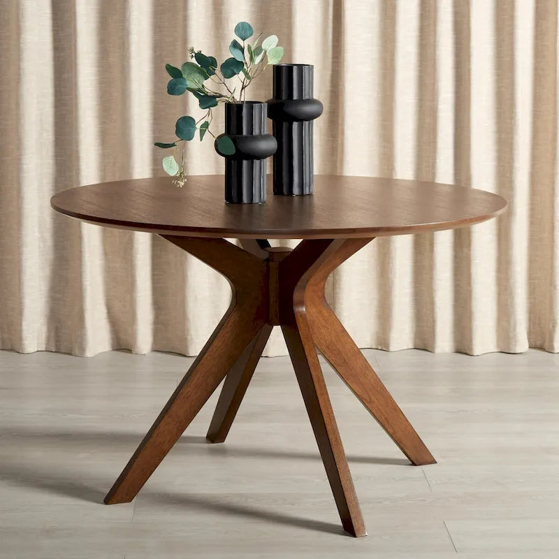 Couture Meiko 46-inch Round Dining Table - 46 In W x 46 In D x 30 In H - 46Wx46Dx30H