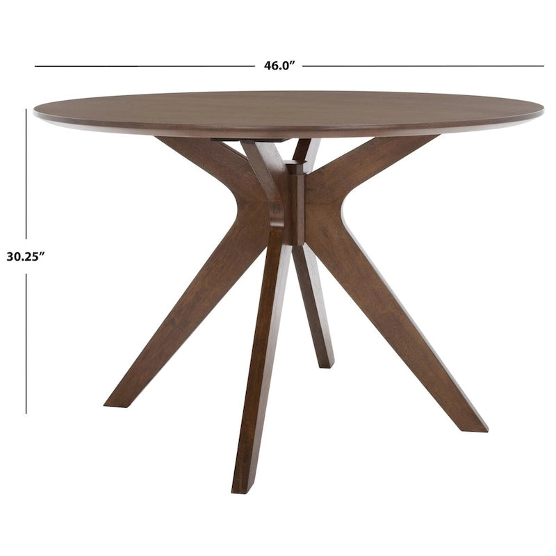 Couture Meiko 46-inch Round Dining Table - 46 In W x 46 In D x 30 In H - 46Wx46Dx30H