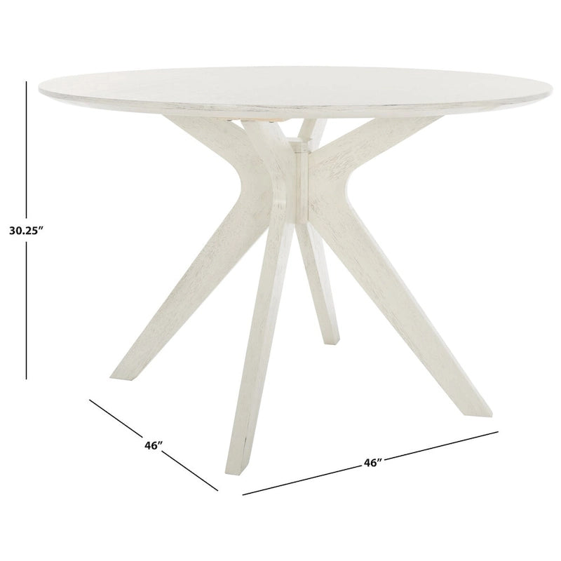 Couture Meiko 46-inch Round Dining Table - 46 In W x 46 In D x 30 In H - 46Wx46Dx30H