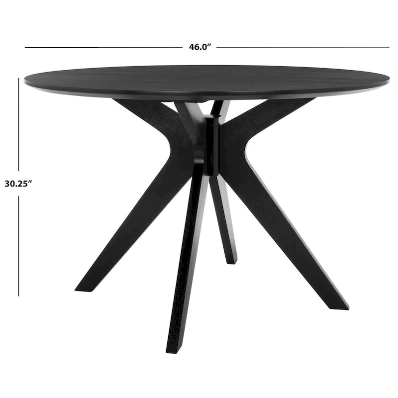 Couture Meiko 46-inch Round Dining Table - 46 In W x 46 In D x 30 In H - 46Wx46Dx30H