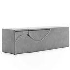 Avana Kami Chaise convertible / Yoga & Massage - Pouf 2 en 1 avec chaise longue de yoga escamotable, Microvelours - N/A