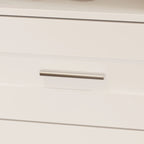 Armoire d'angle avec 2 tringles, un porte-pantalons et un rangement à chaussures